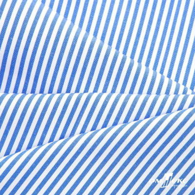 Ткань сорочечная Полоска Кенди, 115 г/м2, 58% пэ,42% хл, шир.150 см, цв.3-синий, (арт.110) - купить в Сургуте. Цена 306.69 руб.