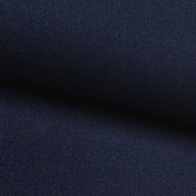 Костюмная ткань с вискозой "Флоренция" 19-4024, 195 гр/м2, шир.150см, цвет т.синий - купить в Сургуте. Цена 491.97 руб.