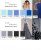 Креп стрейч Амузен 14-4121, 85 гр/м2, шир.150см, цвет голубой - купить в Сургуте. Цена 194.07 руб.