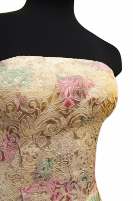 Ткань костюмная (принт) T005 3#, 270 гр/м2, шир.150см - купить в Сургуте. Цена 610.65 руб.