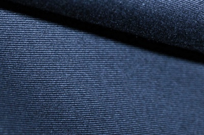 Ткань костюмная 8874/3, цвет темно-синий, 100% полиэфир - купить в Сургуте. Цена 433.60 руб.