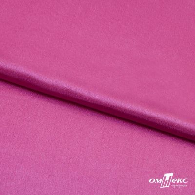 Поли креп-сатин 17-2627, 125 (+/-5) гр/м2, шир.150см, цвет розовый - купить в Сургуте. Цена 155.57 руб.