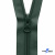 Спиральная молния Т5 890, 80 см, автомат, цвет т.зелёный - купить в Сургуте. Цена: 16.61 руб.