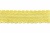 Тесьма кружевная 0621-1212А, шир. 45 мм/уп. 20+/-1 м, цвет 017-жёлтый - купить в Сургуте. Цена: 1 002.01 руб.