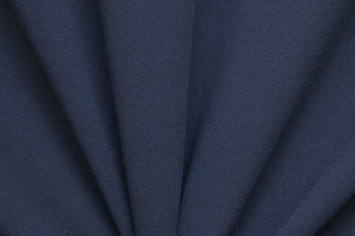 Костюмная ткань с вискозой "Бриджит", 210 гр/м2, шир.150см, цвет т.синий - купить в Сургуте. Цена 564.96 руб.