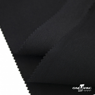 Ткань смесовая для спецодежды "Униформ", 200 гр/м2, шир.150 см, цвет чёрный - купить в Сургуте. Цена 162.46 руб.