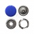 Кнопка рубашечная (закрытая) 9,5мм - эмаль, цв.168 - голубой - купить в Сургуте. Цена: 4.77 руб.