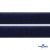 Мягкая петельная лента шир.25 мм, (упак.25 м), цв.т.синий - купить в Сургуте. Цена: 24.50 руб.