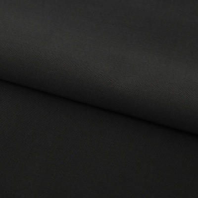 Костюмная ткань с вискозой "Меган", 210 гр/м2, шир.150см, цвет чёрный - купить в Сургуте. Цена 382.42 руб.