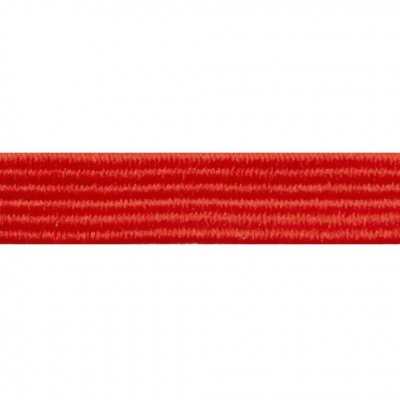 Резиновые нити с текстильным покрытием, шир. 6 мм ( упак.30 м/уп), цв.- 86-красный - купить в Сургуте. Цена: 155.22 руб.