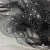 Сетка Фатин Глитер Спейс, 12 (+/-5) гр/м2, шир.150 см, 16-167/черный - купить в Сургуте. Цена 184.03 руб.