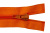 Спиральная молния Т5 849, 75 см, автомат, цвет оранжевый - купить в Сургуте. Цена: 16.28 руб.