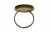 Заготовка для рукоделия металлическая фигурная для кольца 15мм - купить в Сургуте. Цена: 7.44 руб.