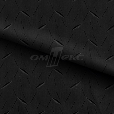 Ткань подкладочная жаккард Р14076-1, чёрный, 85 г/м2, шир. 150 см, 230T - купить в Сургуте. Цена 168.15 руб.