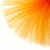 Фатин матовый 16-127, 12 гр/м2, шир.300см, цвет оранжевый - купить в Сургуте. Цена 96.31 руб.