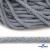 Шнур плетеный d-6 мм круглый, 70% хлопок 30% полиэстер, уп.90+/-1 м, цв.1086-голубой - купить в Сургуте. Цена: 588 руб.