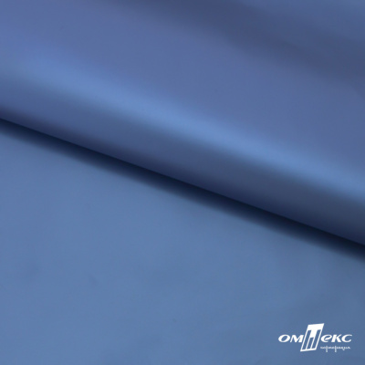 Курточная ткань "Милан", 100% Полиэстер, PU, 110гр/м2, шир.155см, цв. синий - купить в Сургуте. Цена 340.23 руб.