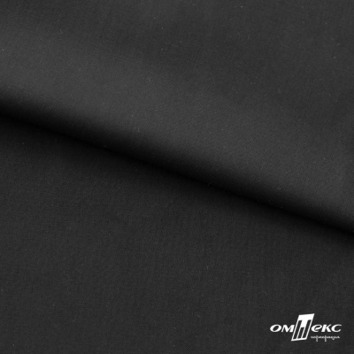 Ткань сорочечная Темза, 80%полиэстр 20%вискоза, 120 г/м2 ш.150 см, цв.черный - купить в Сургуте. Цена 269.93 руб.