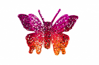Бабочка декоративная пластиковая #10 - купить в Сургуте. Цена: 7.09 руб.