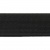 Резинка 25 мм Тканая, 13,75 гр/п.м, (бобина 25 +/-0,5 м) - черная  - купить в Сургуте. Цена: 11.67 руб.