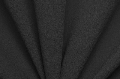 Костюмная ткань с вискозой "Бриджит", 210 гр/м2, шир.150см, цвет чёрный - купить в Сургуте. Цена 564.96 руб.