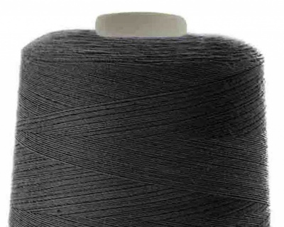 Швейные нитки (армированные) 28S/2, нам. 2 500 м, цвет чёрный - купить в Сургуте. Цена: 139.91 руб.
