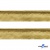 Кант атласный 136, шир. 12 мм (в упак. 65,8 м), цвет золото - купить в Сургуте. Цена: 437.50 руб.
