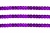Пайетки "ОмТекс" на нитях, SILVER-BASE, 6 мм С / упак.73+/-1м, цв. 12 - фиолет - купить в Сургуте. Цена: 300.55 руб.